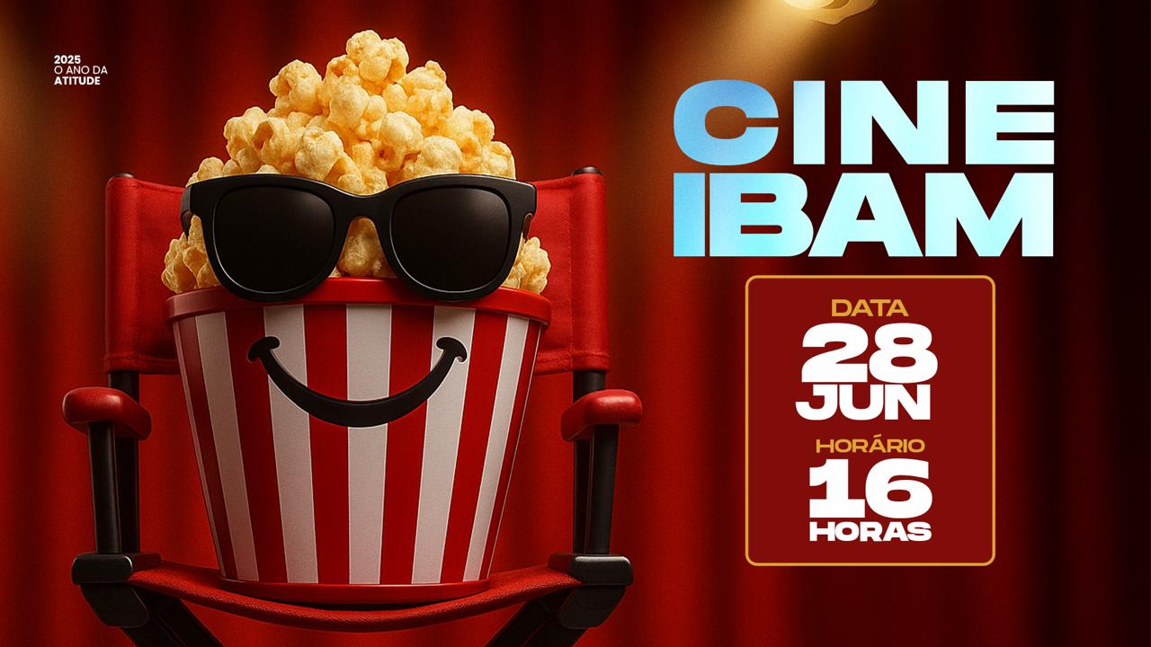 Cartaz do Evento CineIBAM